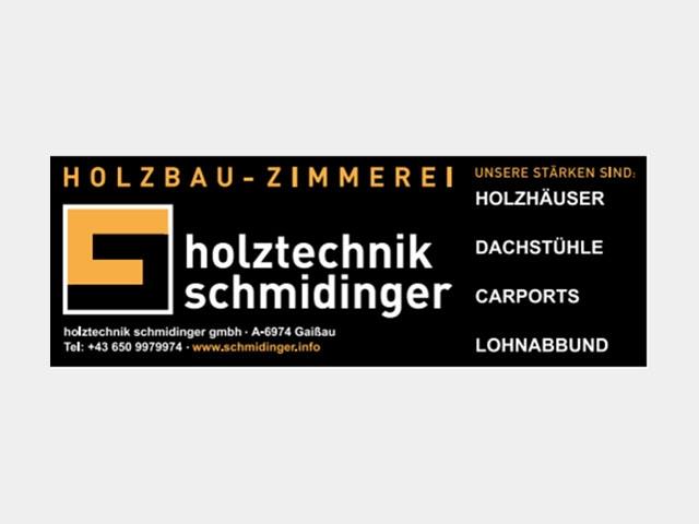 Holztechnik Schmidinger GmbH – Abbundzentrum, Zimmerei, Holzbau
